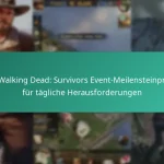 Die Walking Dead: Survivors Event-Meilensteinpreise für tägliche Herausforderungen