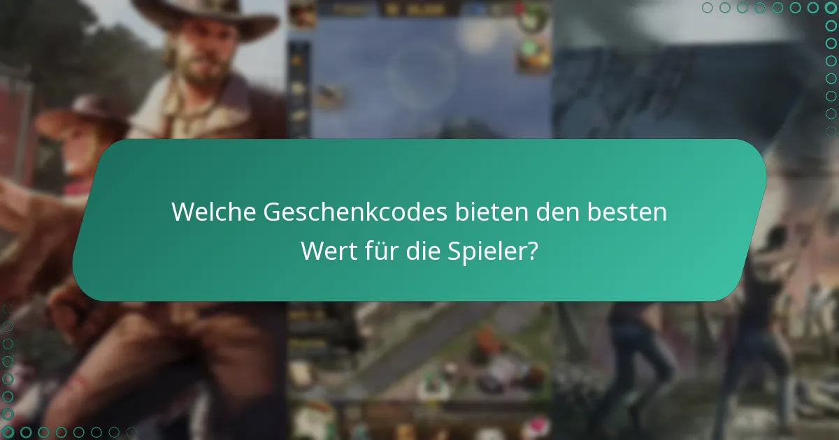 Welche bevorstehenden Events für The Walking Dead: Survivors könnten Geschenkcodes anbieten?