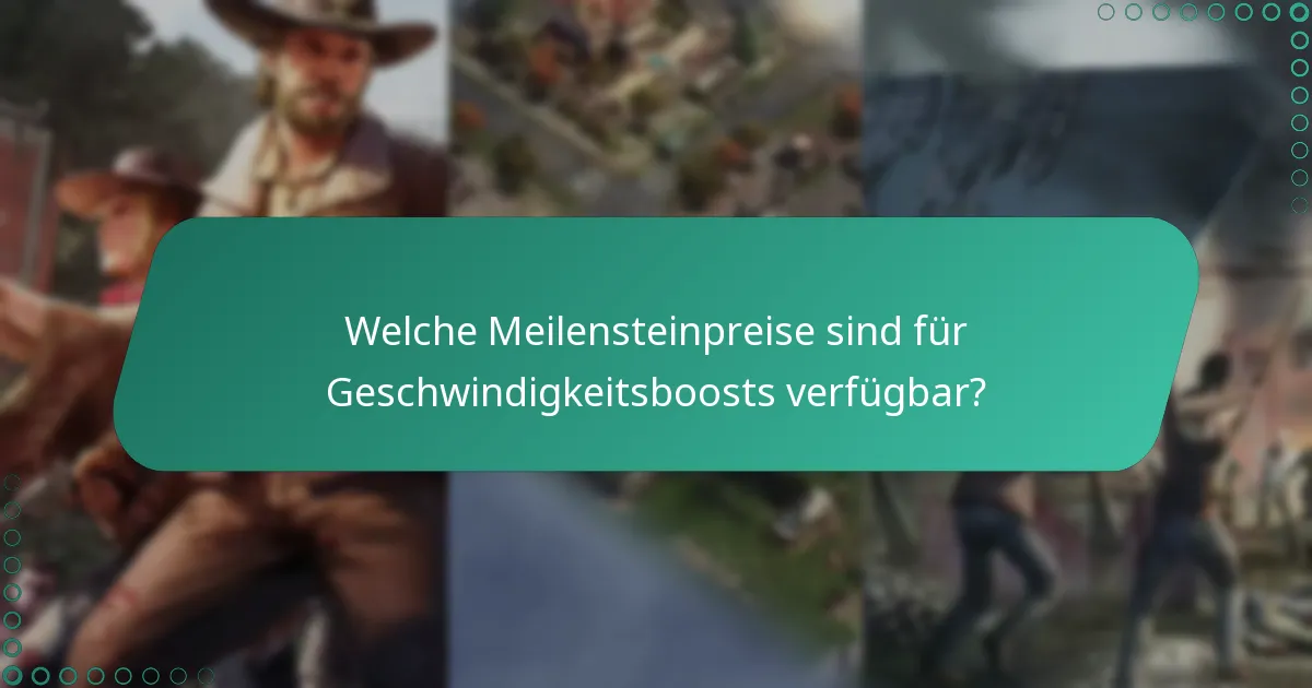 Wie funktionieren Geschwindigkeitsboosts in The Walking Dead: Survivors?