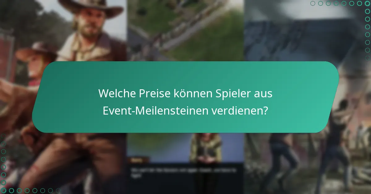 Wie vergleichen sich die aktuellen Event-Meilensteine mit früheren Events?